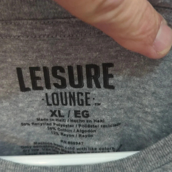 MEN'S Leisure Lounge Tshirt - Picture 3 of 4
